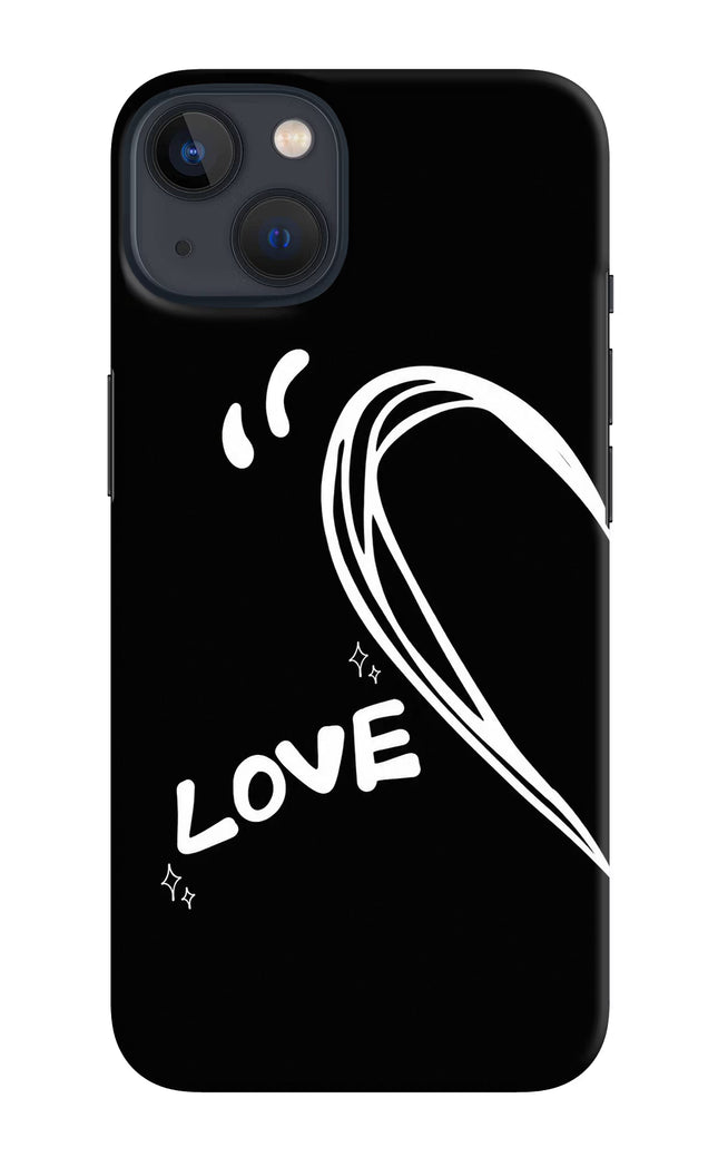 Love Line iPhone 13 Hard Case Back Cover by Casekaro