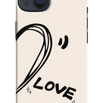Soul Line iPhone 13 Hard Case Back Cover by Casekaro