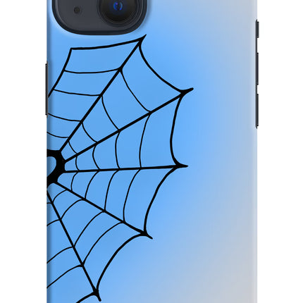 Blue Web iPhone 13 Hard Case Back Cover by Casekaro
