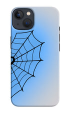 Blue Web iPhone 13 Hard Case Back Cover by Casekaro