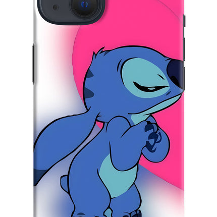 Stitch Hug iPhone 13 Hard Case Back Cover by Casekaro