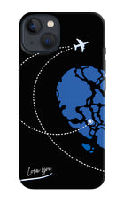 Love Orbit iPhone 13 Hard Case Back Cover by Casekaro