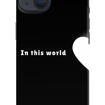 This World iPhone 13 Hard Case Back Cover by Casekaro