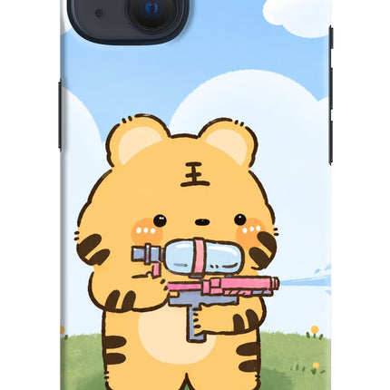 Tiger Treat iPhone 13 Hard Case Back Cover by Casekaro