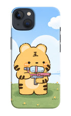 Tiger Treat iPhone 13 Hard Case Back Cover by Casekaro
