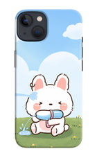 Bunny Treat iPhone 13 Hard Case Back Cover by Casekaro