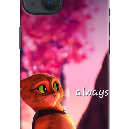 Always Cat iPhone 13 Hard Case Back Cover by Casekaro