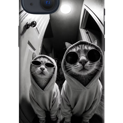 Hood Cats iPhone 13 Hard Case Back Cover by Casekaro