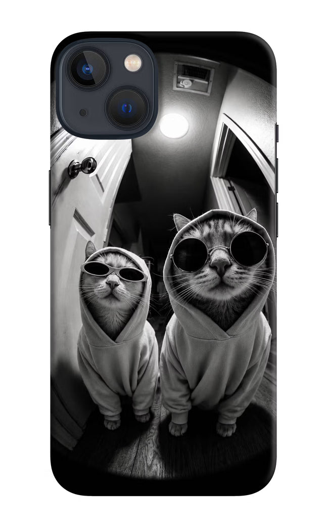 Hood Cats iPhone 13 Hard Case Back Cover by Casekaro
