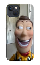 Side Eye Woody iPhone 13 Hard Case Back Cover by Casekaro
