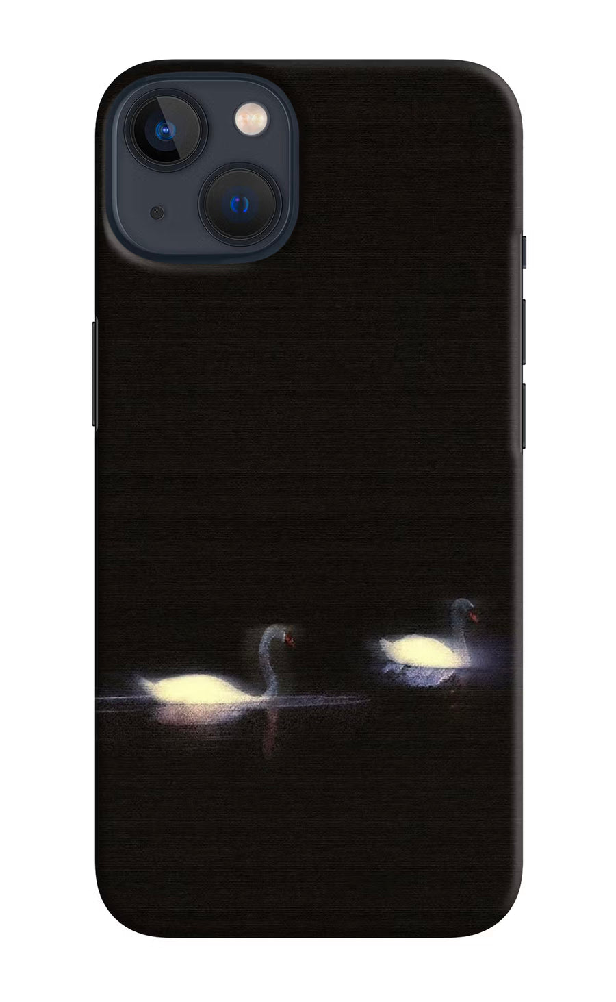 Silent Swans iPhone 13 Back Cover, Hard case