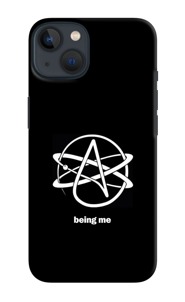 Atheist Symbol iPhone 13 Hard Case Back Cover by Casekaro