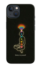Believe in yourself iPhone 13 Hard Case Back Cover by Casekaro