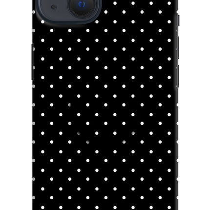 White Dots iPhone 13 Pop Case by Casekaro
