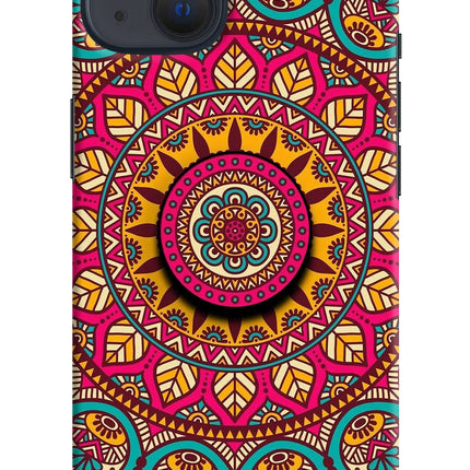 Mandala iPhone 13 Pop Case by Casekaro
