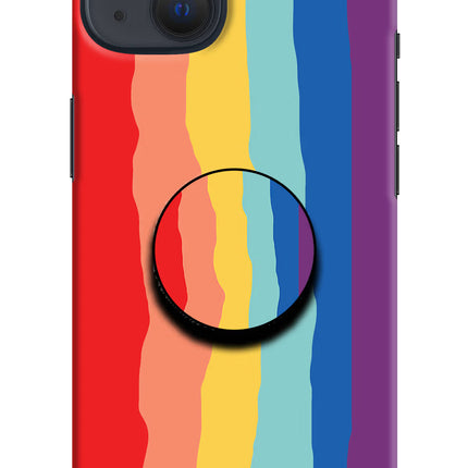 Rainbow iPhone 13 Pop Case by Casekaro