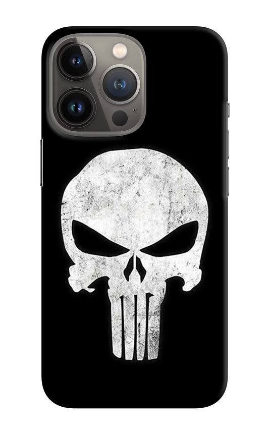 Punisher Skull iPhone 13 Pro Hard Case Back Cover by Casekaro