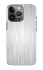 Wooden Grey Texture iPhone 13 Pro Hard Case Back Cover by Casekaro