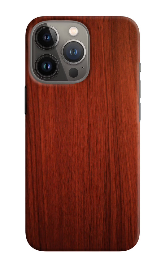 Wooden Plain Pattern iPhone 13 Pro Hard Case Back Cover by Casekaro