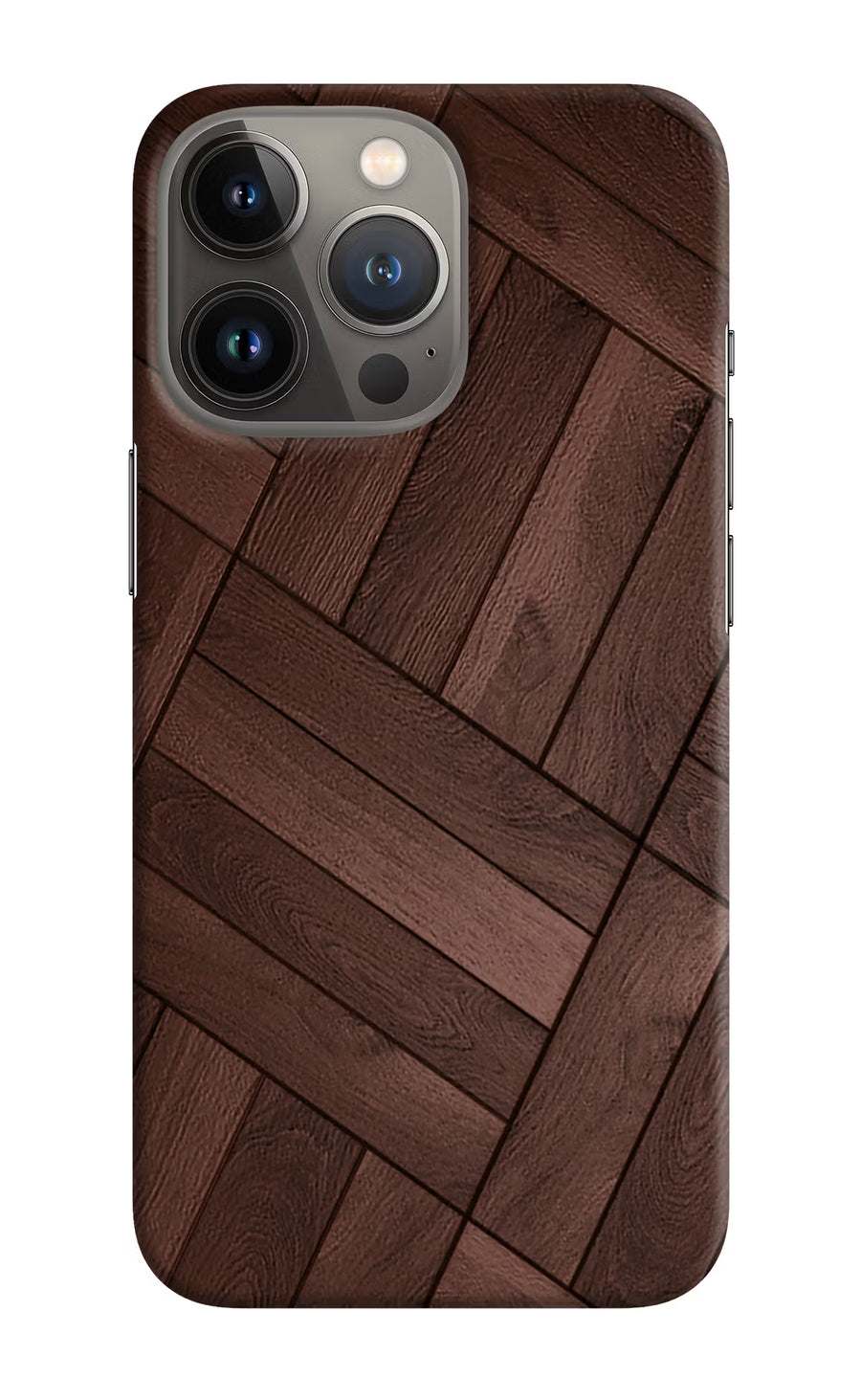 Wooden Texture Design iPhone 13 Pro Back Cover, Hard case