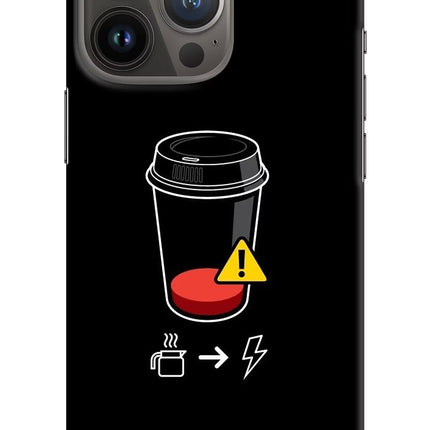 Coffee iPhone 13 Pro Hard Case Back Cover by Casekaro