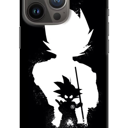 Goku Shadow iPhone 13 Pro Hard Case Back Cover by Casekaro