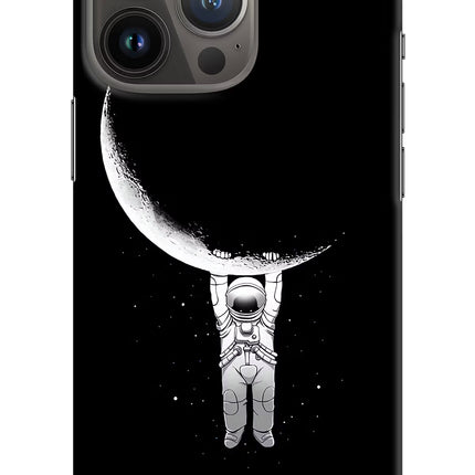 Moon Space iPhone 13 Pro Hard Case Back Cover by Casekaro