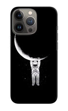 Moon Space iPhone 13 Pro Hard Case Back Cover by Casekaro