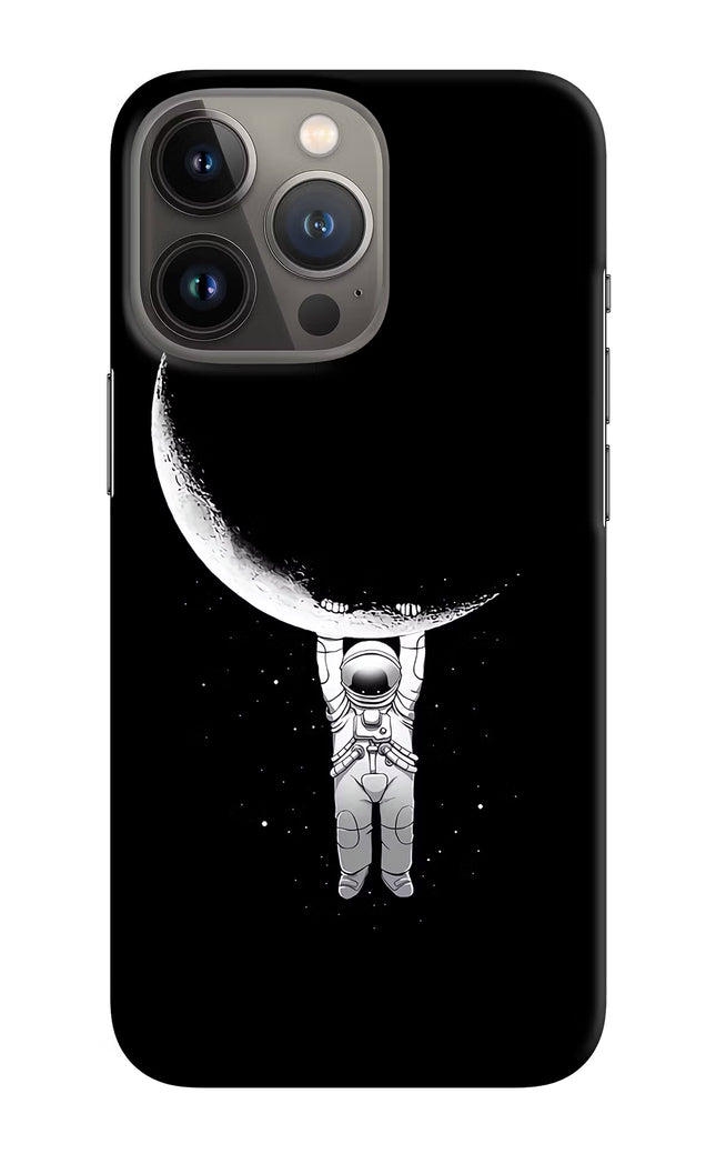 Moon Space iPhone 13 Pro Hard Case Back Cover by Casekaro