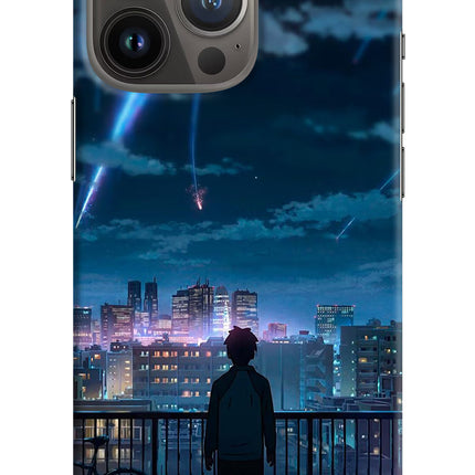 Anime iPhone 13 Pro Hard Case Back Cover by Casekaro