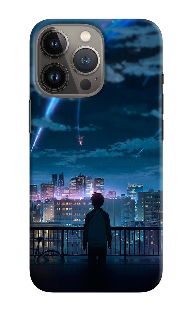 Anime iPhone 13 Pro Hard Case Back Cover by Casekaro