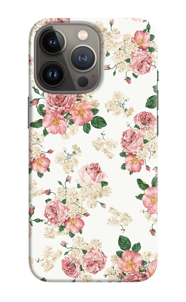 Flowers iPhone 13 Pro Hard Case Back Cover by Casekaro