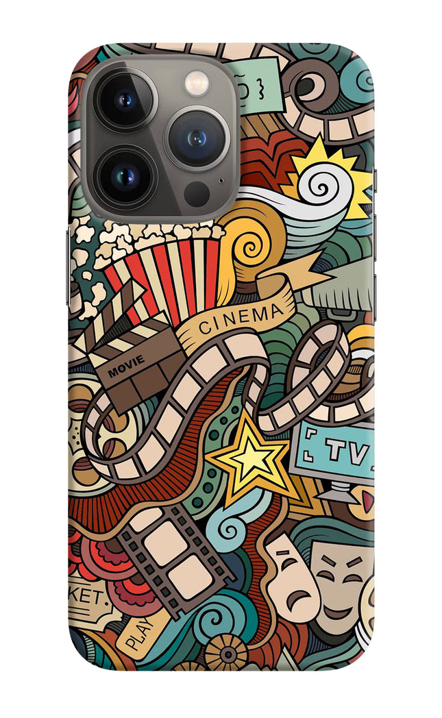 Cinema Abstract iPhone 13 Pro Hard Case Back Cover by Casekaro