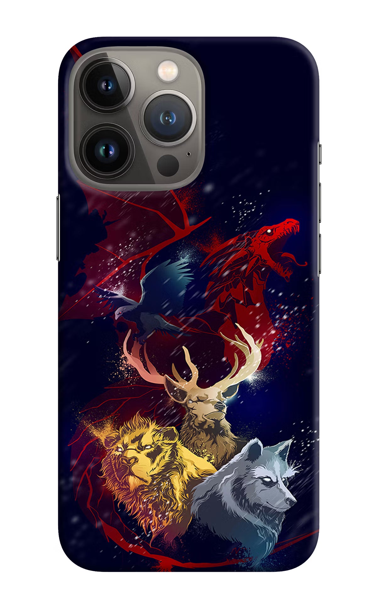 Game Of Thrones iPhone 13 Pro Hard Case Back Cover by Casekaro