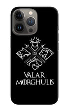 Valar Morghulis | Game Of Thrones iPhone 13 Pro Hard Case Back Cover by Casekaro