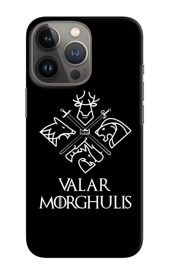 Valar Morghulis | Game Of Thrones iPhone 13 Pro Hard Case Back Cover by Casekaro
