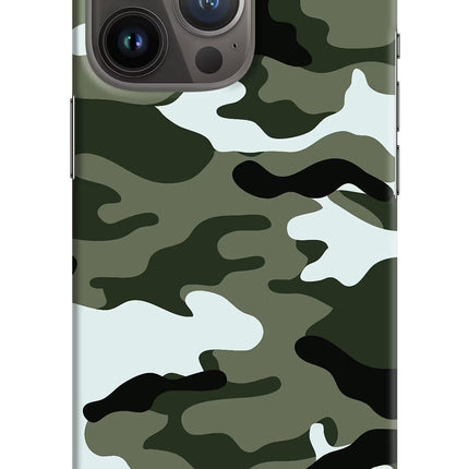 Camouflage iPhone 13 Pro Hard Case Back Cover by Casekaro