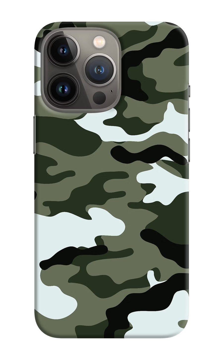Camouflage iPhone 13 Pro Back Cover, Hard case