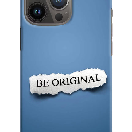 Be Original iPhone 13 Pro Hard Case Back Cover by Casekaro