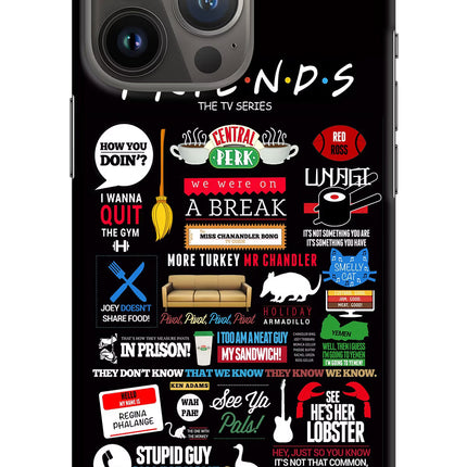 FRIENDS iPhone 13 Pro Hard Case Back Cover by Casekaro