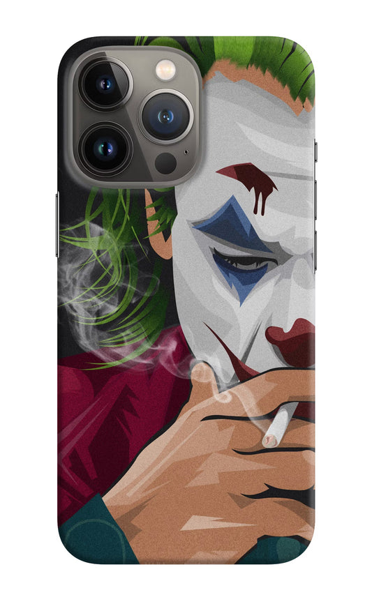 Joker Smoking iPhone 13 Pro Hard Case Back Cover by Casekaro