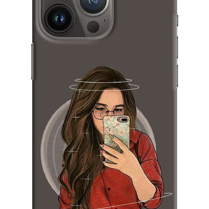 Selfie Queen iPhone 13 Pro Hard Case Back Cover by Casekaro