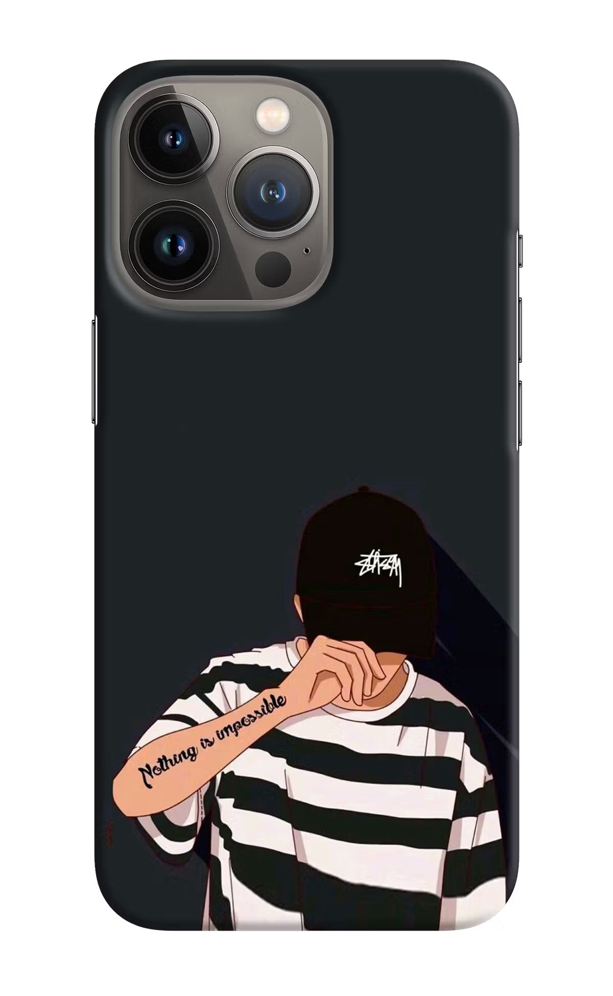 Aesthetic Boy iPhone 13 Pro Hard Case Back Cover by Casekaro