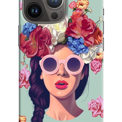 Pretty Girl iPhone 13 Pro Hard Case Back Cover by Casekaro