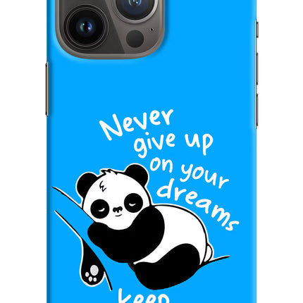 Keep Sleeping iPhone 13 Pro Hard Case Back Cover by Casekaro