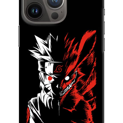 Naruto Two Face iPhone 13 Pro Hard Case Back Cover by Casekaro
