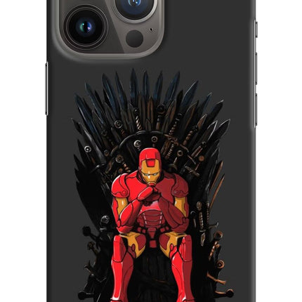 Ironman Throne iPhone 13 Pro Hard Case Back Cover by Casekaro