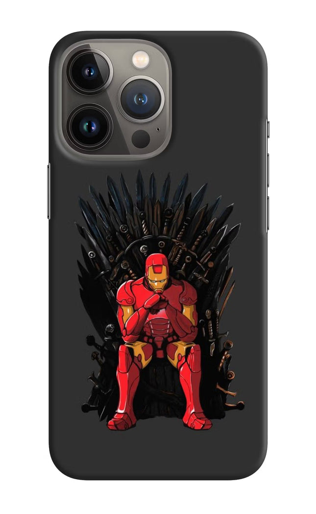 Ironman Throne iPhone 13 Pro Hard Case Back Cover by Casekaro