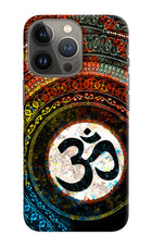 Om Cultural iPhone 13 Pro Hard Case Back Cover by Casekaro