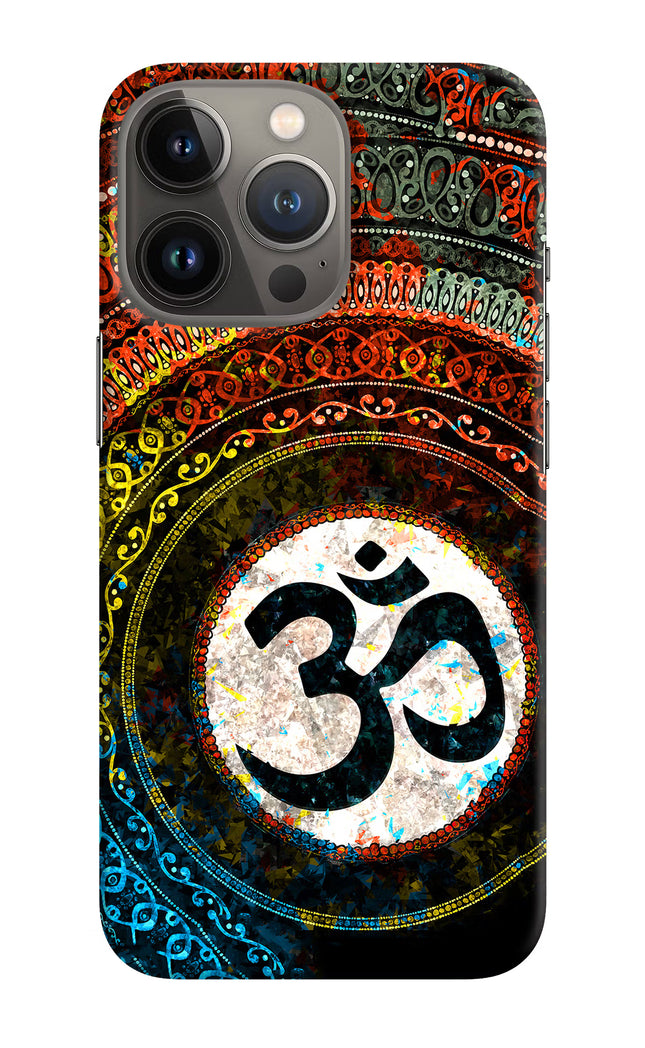 Om Cultural iPhone 13 Pro Hard Case Back Cover by Casekaro